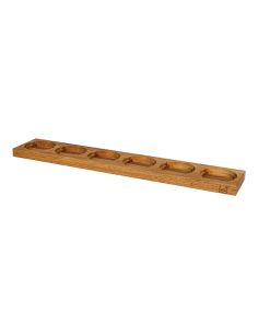 6 spice rack with wall holder