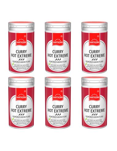 Dekor-Dose Curry Hot Extreme 6er Set