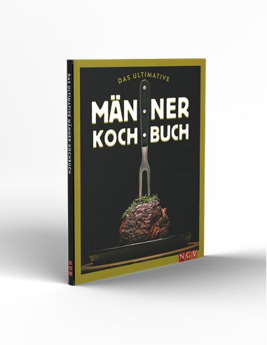 Schrägansicht des Buches mit sichtbarem Buchrücken und Vorderseite.