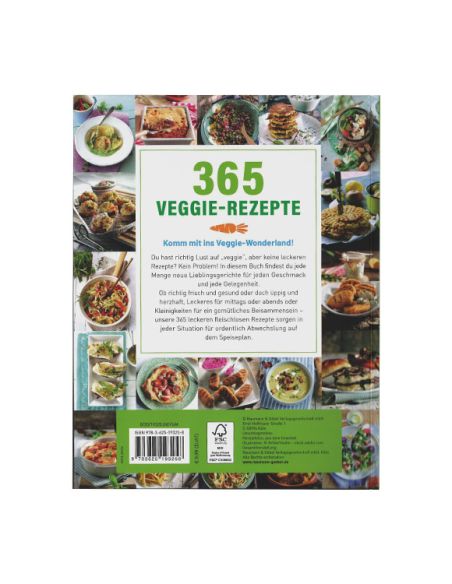 365 Veggie-Rezepte