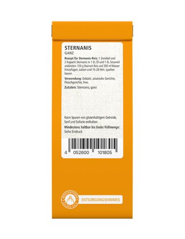 Gewürzbeutel Sternanis ganz