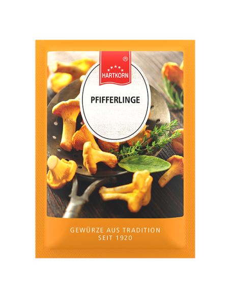 Flat bag dried chanterelles