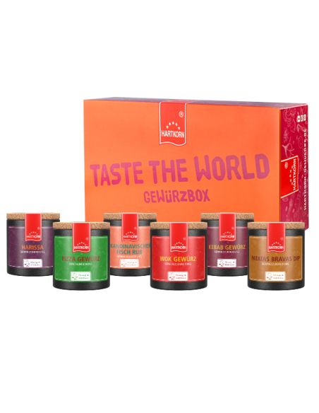 Taste the World Spice Box | Hartkorn Spices 🛒