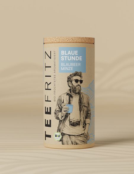 TeeFritz Blaue Stunde – Bio-Früchtetee