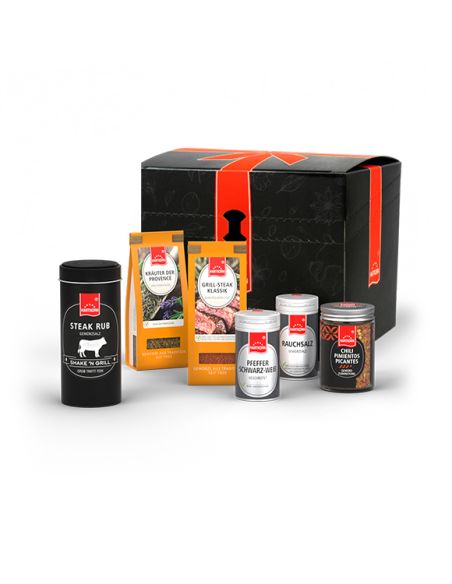 Grillbox Steak Mini Spice Set buy online | Hartkorn spices 🛒