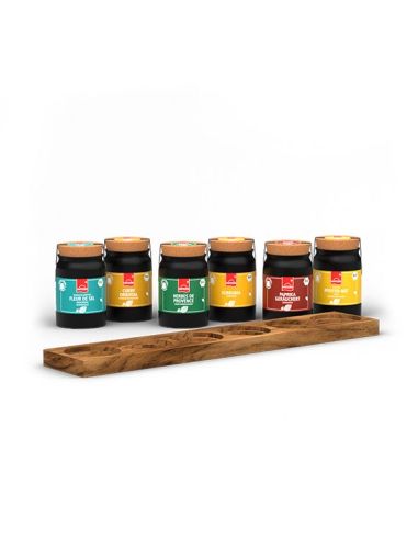 Taste me spice set with spice board buy online | Hartkorn spices 🛒