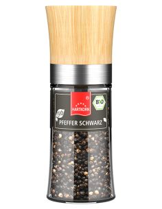 Buy organic pepper mill black online | Hartkorn spices 🛒