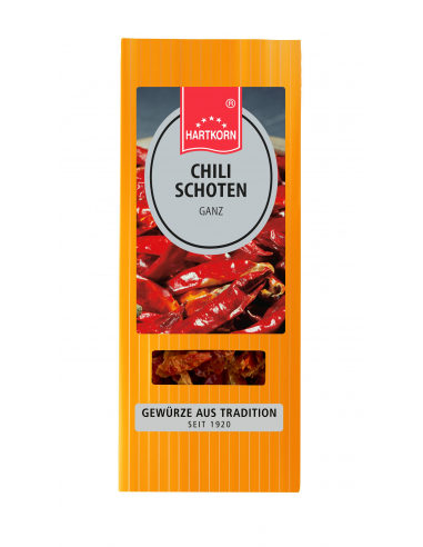 Spice bag chili peppers whole