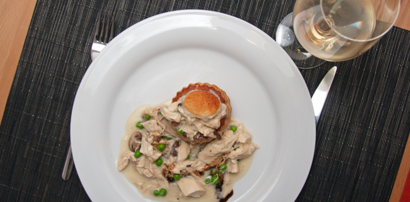 Chicken fricassee