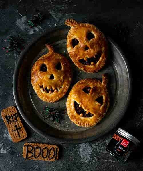Halloween Pies mit Chipotle