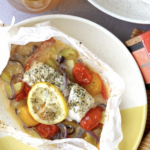 Fisch im Pergament mit Gemüse und Hartkorn Fisch Gewürz – Rezept für schonend gegarten Fisch