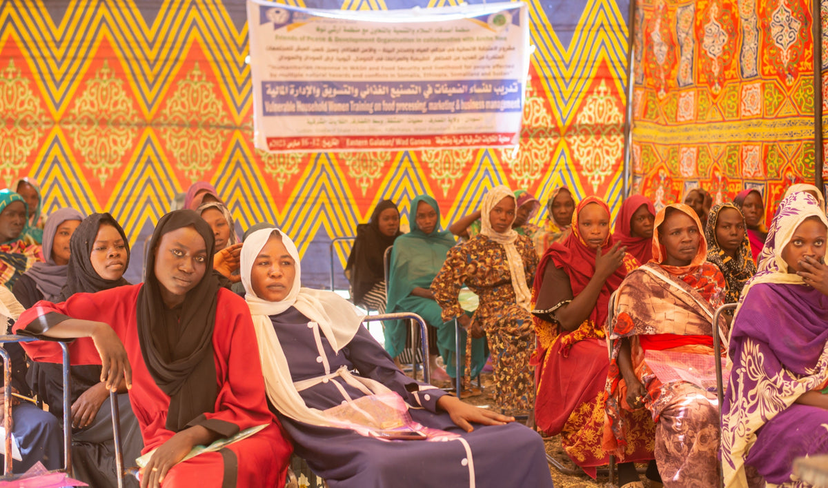 Projektarbeit von arche nova im Sudan