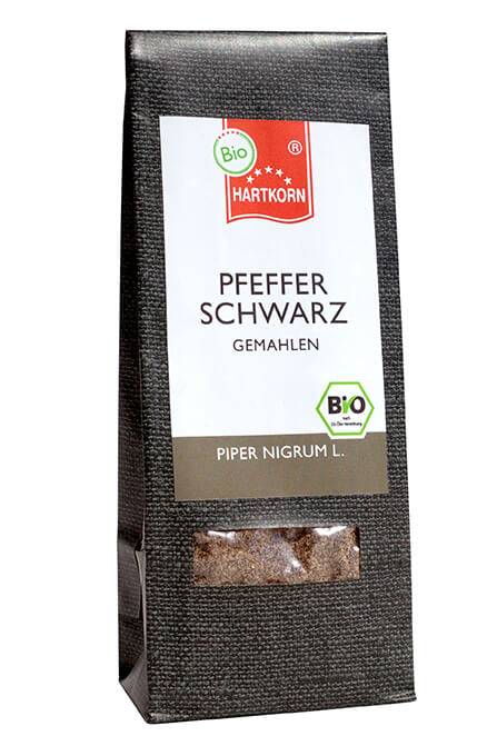 Bio Pfeffer schwarz gemahlen, Nachfüllbeutel