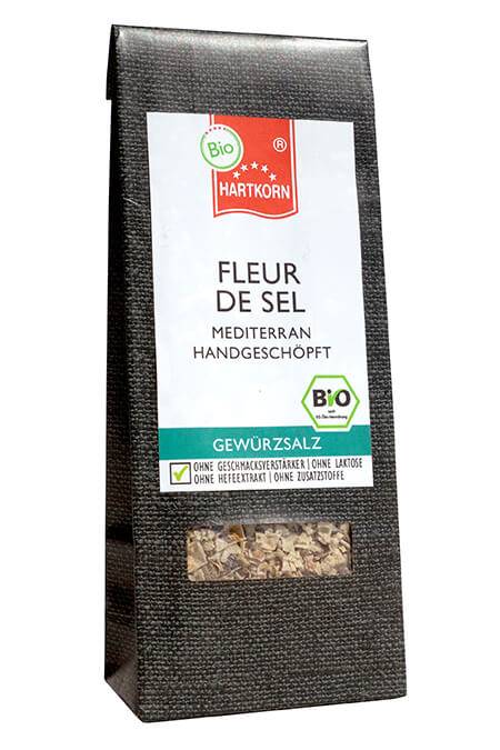 Bio Gewürz Fleur de Sel mediterran Nachfüllbeutel