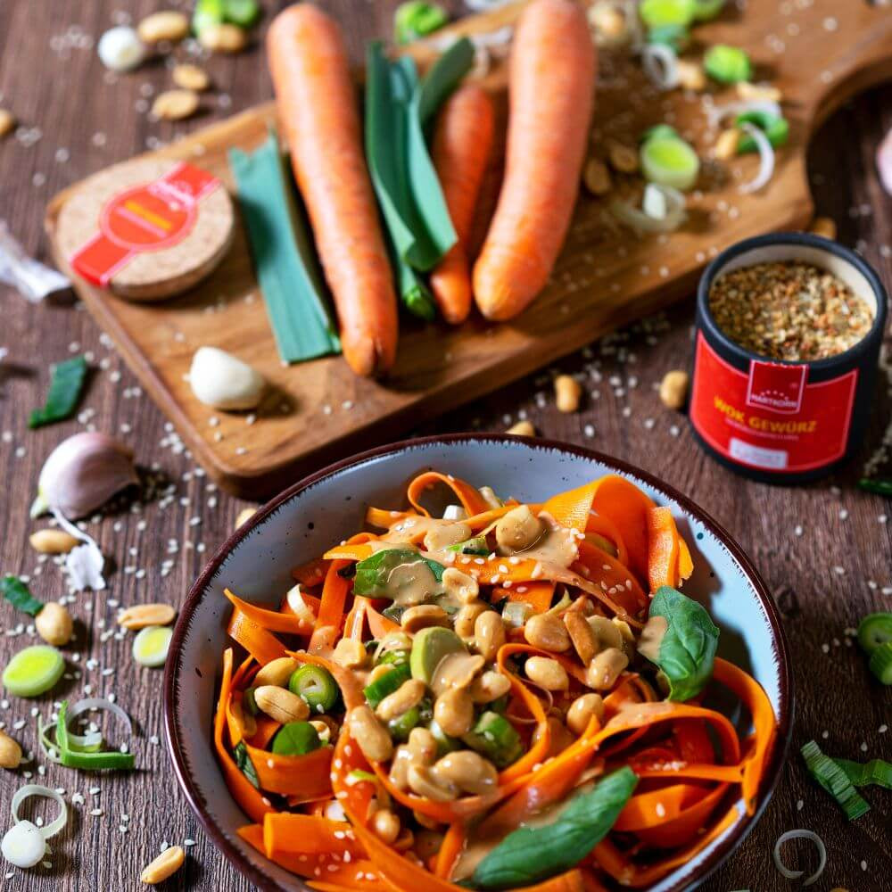 Wok Gewürzzubereitung