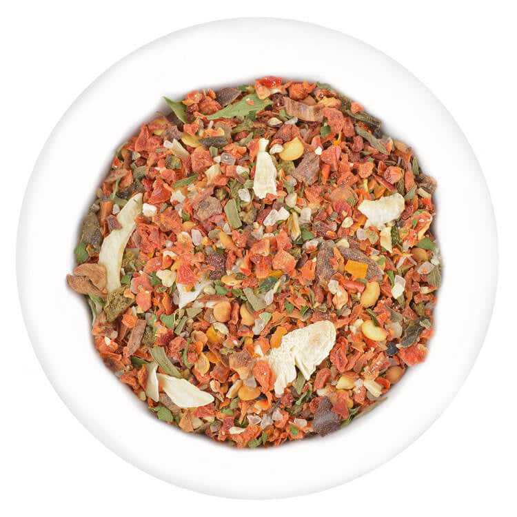 Bio Arrabbiata, Gewürzzubereitung