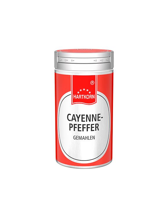 Cayennepfeffer gemahlen, Gewürzstreuer