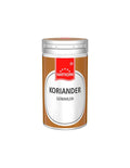 Koriander gemahlen, Gewürzstreuer