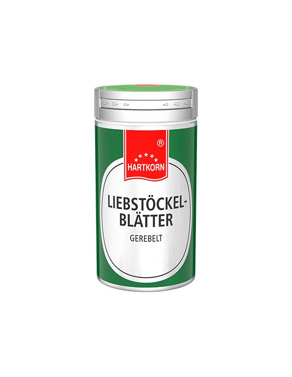 Liebstöckelblätter gerebelt, Gewürzstreuer