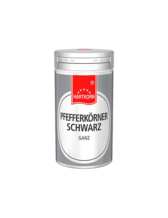 Pfefferkörner schwarz, Gewürzstreuer