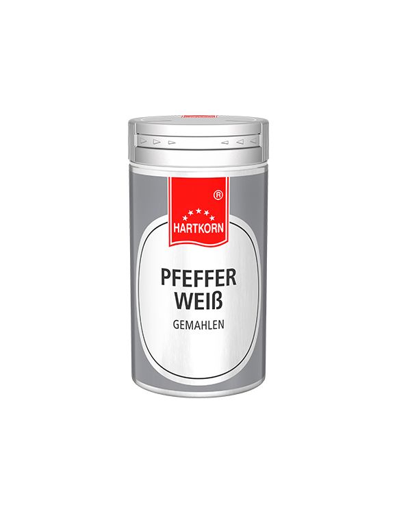 Pfeffer weiß gemahlen, Gewürzstreuer