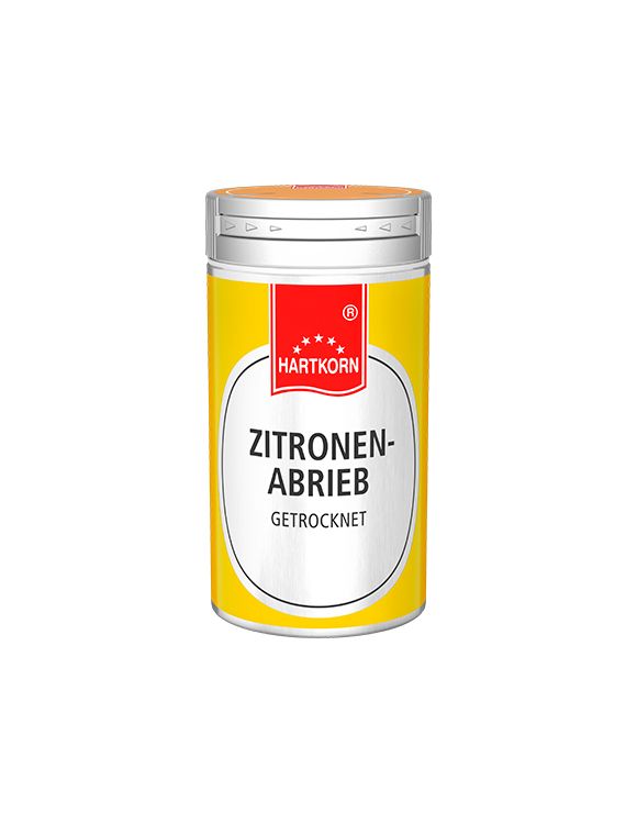Zitronenabrieb getrocknet, Gewürzstreuer