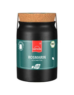 Bio Rosmarin geschnitten Gewürz, Keramiktöpfchen