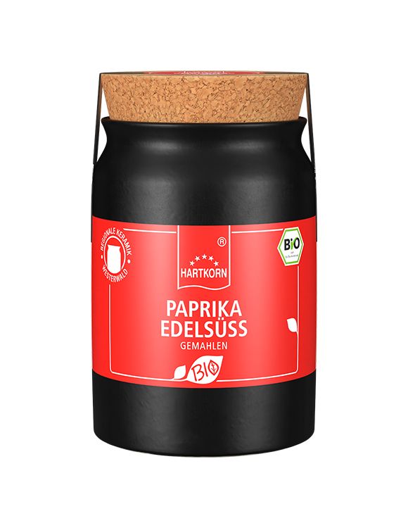 Bio Paprika edelsüß gemahlen Gewürz, Keramiktöpfchen