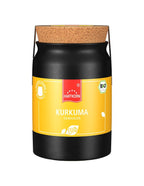 Bio Kurkuma gemahlen Gewürz, Keramiktöpfchen
