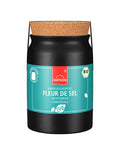 Bio Fleur de Sel mediterran Gewürzsalz, Keramiktöpfchen