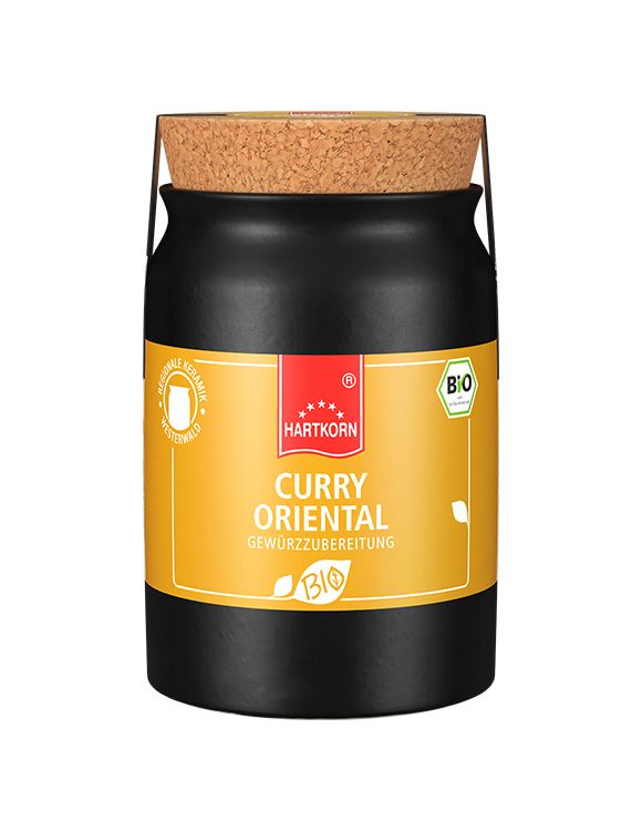 Bio Curry Oriental Gewürzzubereitung, Keramiktöpfchen