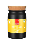 Bio Pfeffer-Mix bunt ganz Gewürzmischung, Keramiktöpfchen
