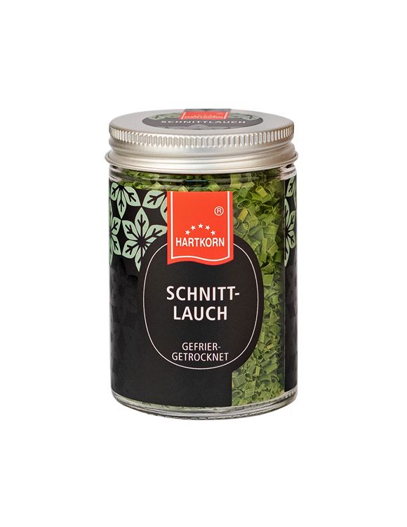 Schnittlauch gefriergetrocknet Gourmetgewürz im Glas