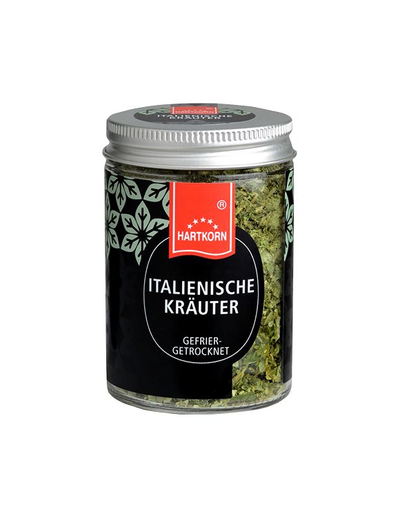 Italienische Kräuter gefriergetrocknet Gourmetgewürz im Glas