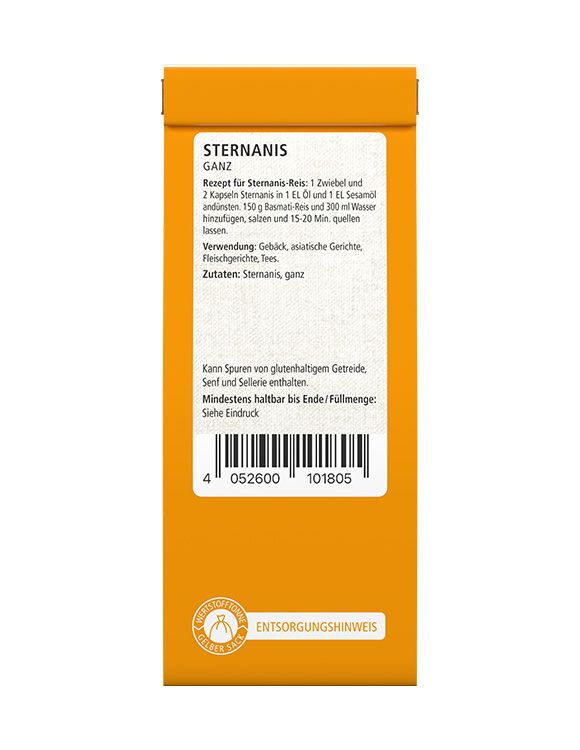 Gewürzbeutel Sternanis ganz