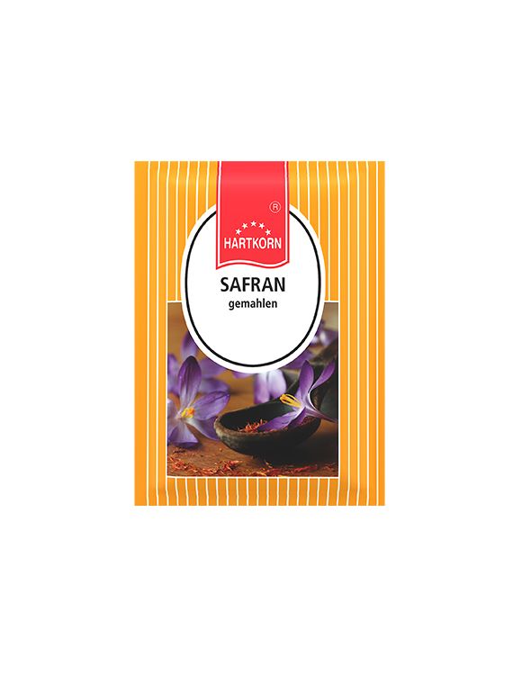 Flachbeutel Safran gemahlen