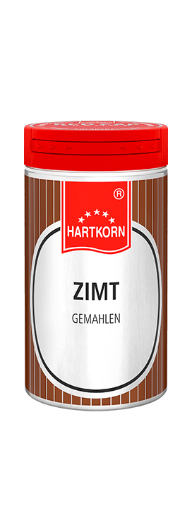 Zimt gemahlen hartkorn gewürze red cap