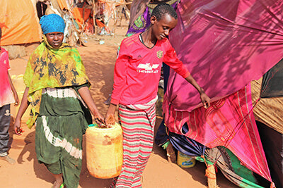 Flüchtlingscamp Somalia Hartkorn Gewürze