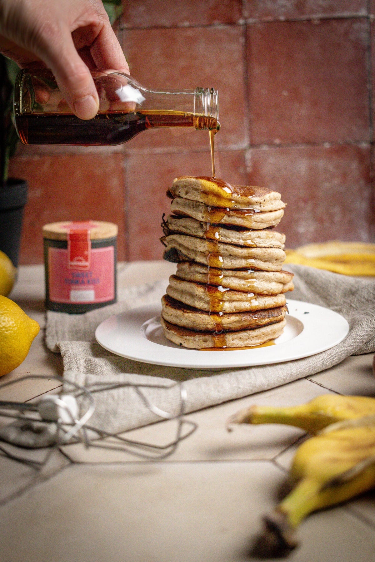 Bananen-Pancakes