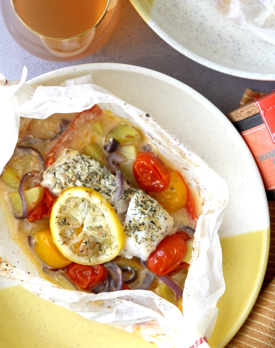 Fisch im Pergament