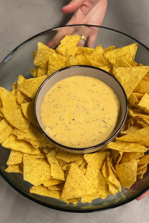Käsesoße für Nachos
