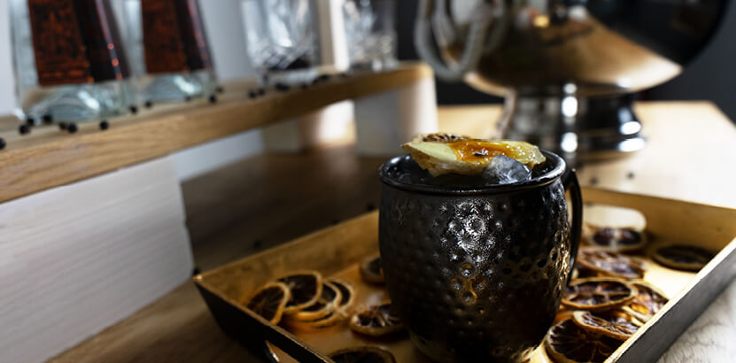 Koblenz Mule mit Eck Gin