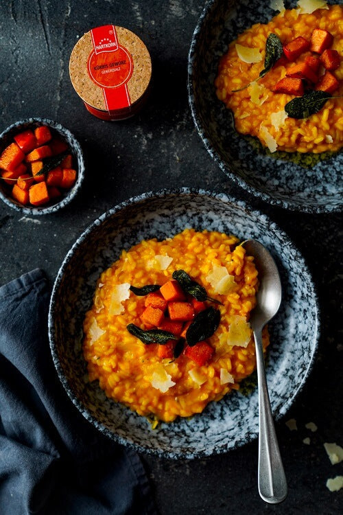 Kürbis-Risotto