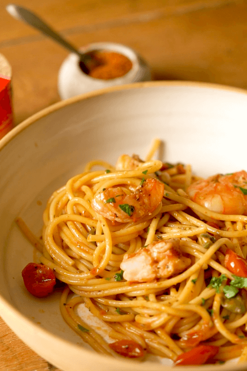 Pasta mit Meeresfrüchten