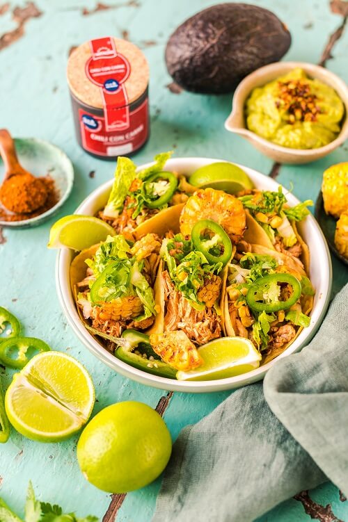 Pulled Chicken Tacos