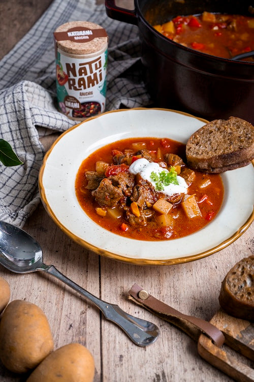 Rauchige Gulaschsuppe
