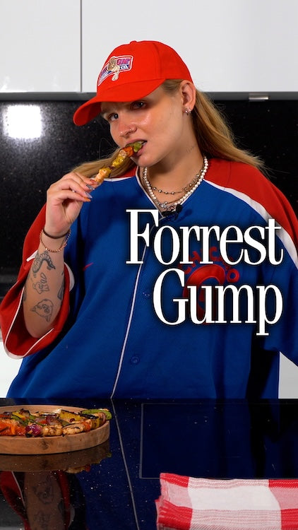 Shrimps-Kebab aus Forest Gump