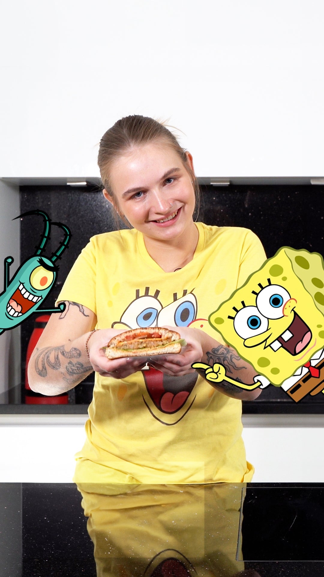 Spongebobs Krabbenburger
