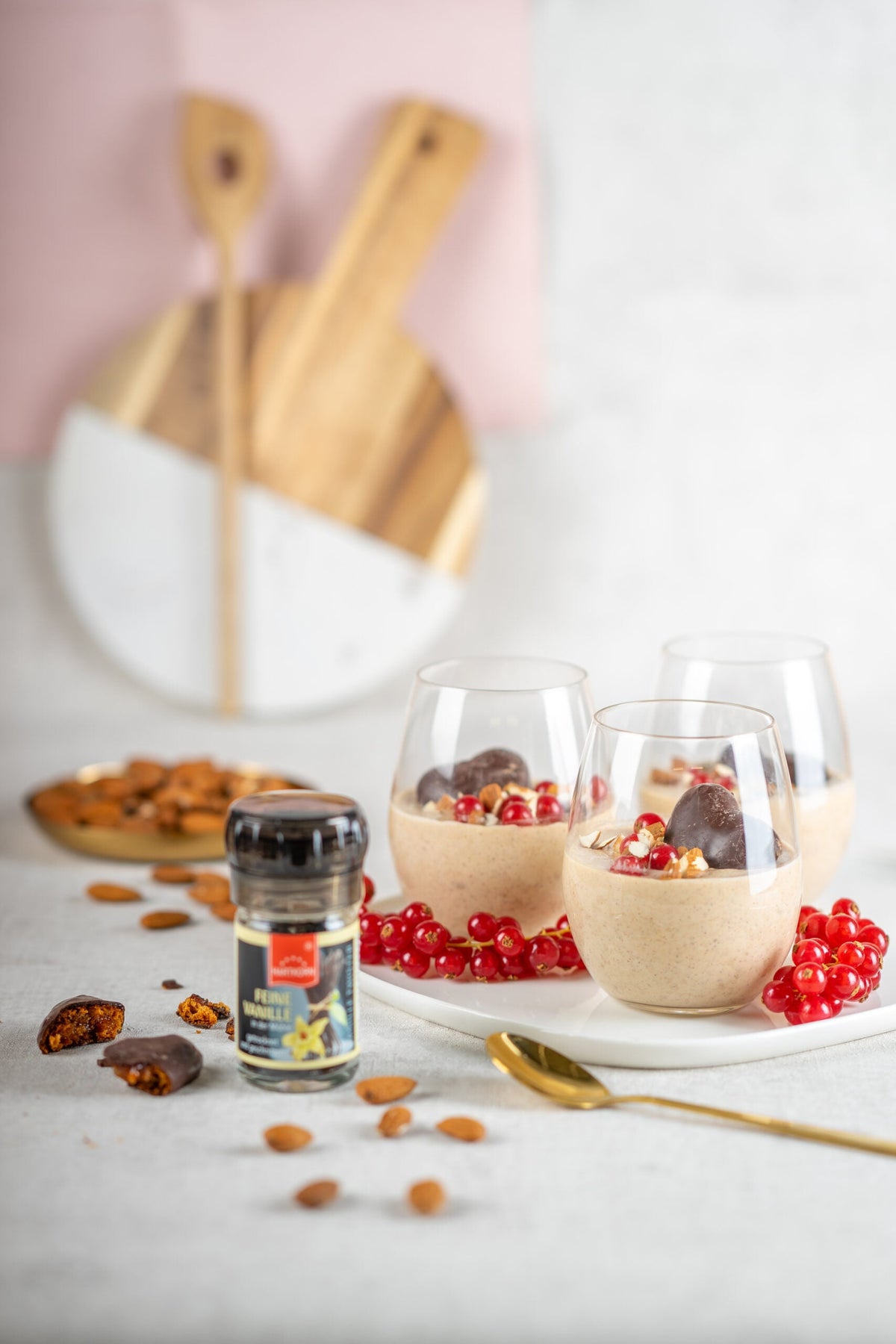 Vanille-Lebkuchen-Pudding