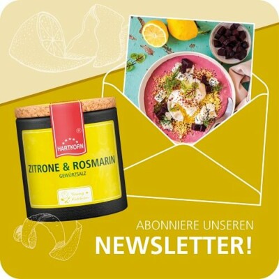 Hartkorn Newsletter Anmelung